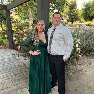 David’s Bridal Bridesmaid’s Dress